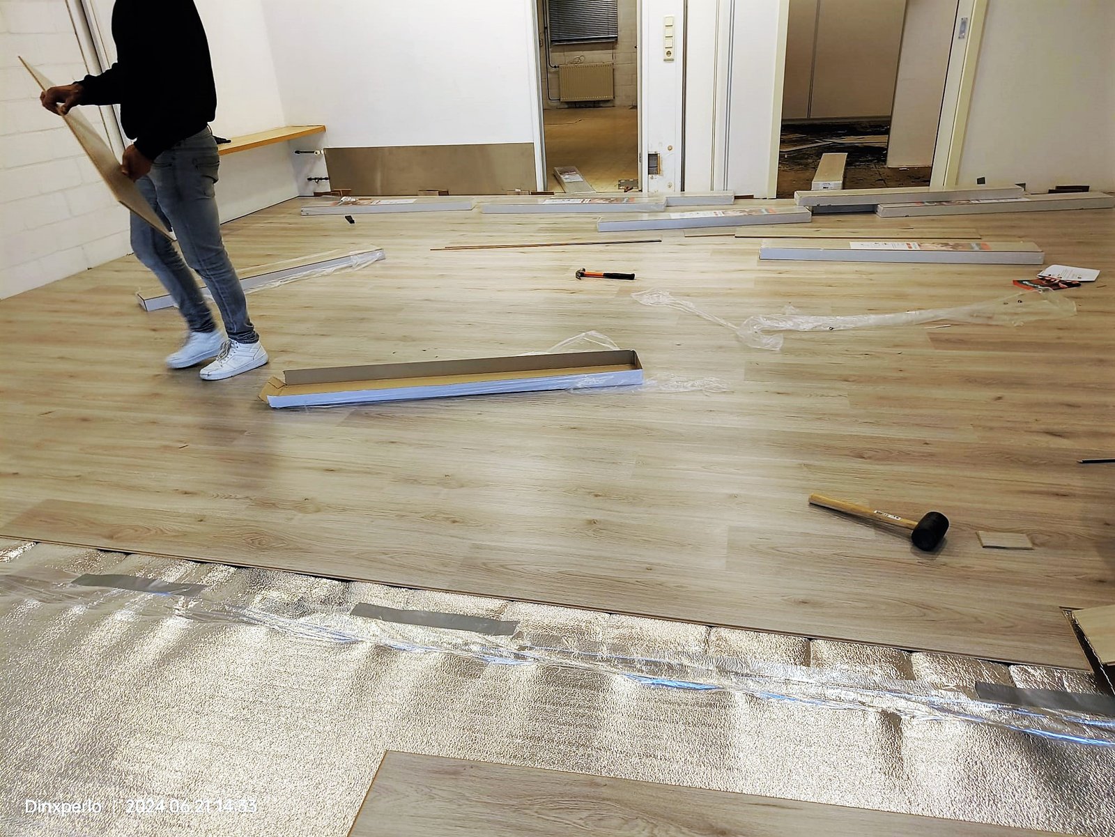 Laminaat Leggen door MHB